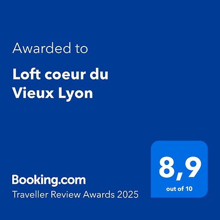 דירות Loft Coeur Du Vieux ליון מראה חיצוני תמונה